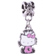 Подвеска металлическая Hello Kitty эмаль